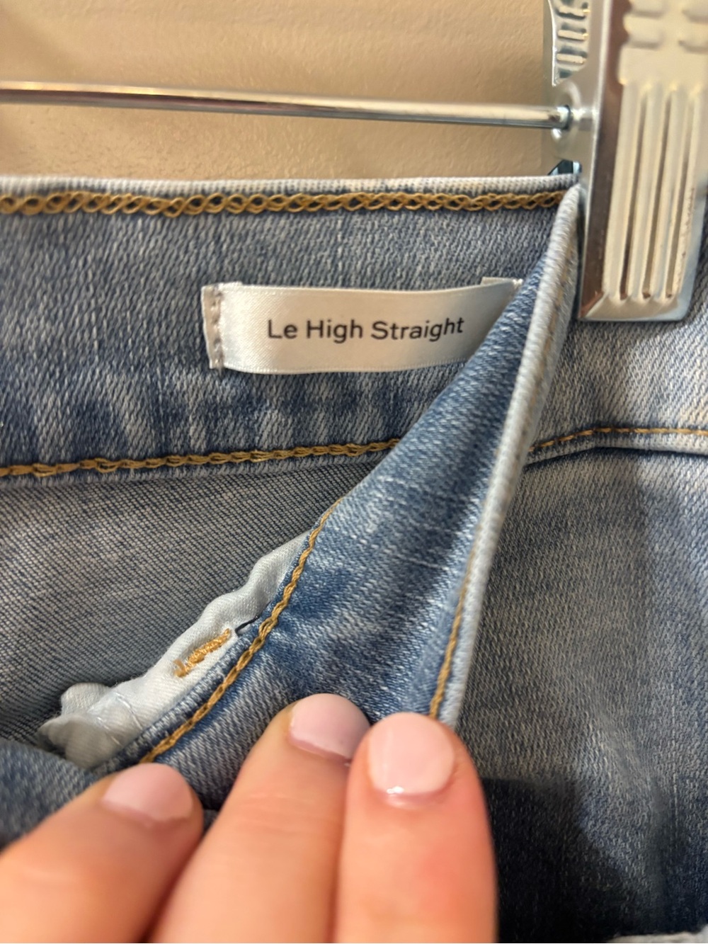Frame Le High Straight Jeans - Picture 5 of 6